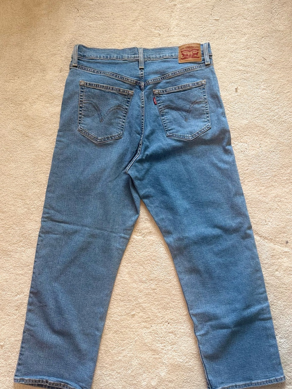 Levi's Ribcage  Straight Ankle Denim Jeans - Picture 8 of 10